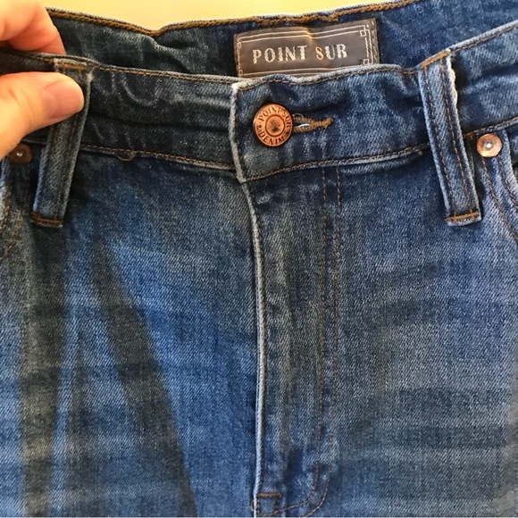 J Crew Point Sur Distressed Jeans, Size 32, NWOT - Picture 3 of 11